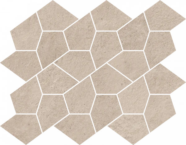 Керамогранит Italon Этернум Крим Мозаика Калейдо 35.6х27.6 (Натуральная) в Нефтекамске