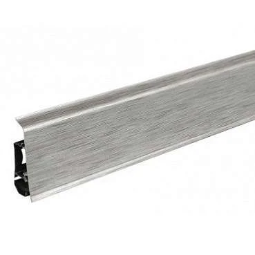 Плинтус пластиковый Arbiton INDO70 17 Алюминий 2,5 м в Нефтекамске