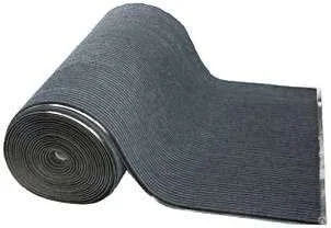 Влаговпитывающая дорожка Арте Ребристая 7 мм Серый (1,2м) в Нефтекамске
