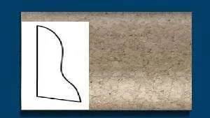 Плинтус пробковый ArtCorkDesing С 102 (Колер 6) 20x40x910 мм в Нефтекамске