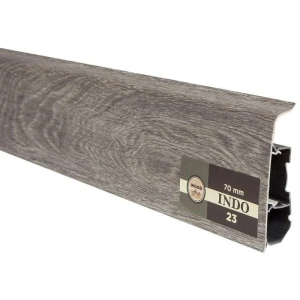 Плинтус пластиковый Arbiton INDO70 23 Дуб Модена 2,5 м в Нефтекамске