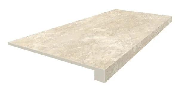 Керамогранит Coliseum Да Винчи Беж Ступень фронтальная (Натуральный, 33х60) в Нефтекамске