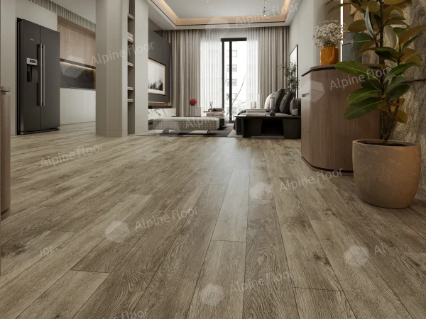 Каменно-полимерная плитка Alpine Floor Grand Sequoia Village Венге Грей ECO 11-807 4мм, 43 класс в Нефтекамске