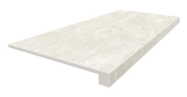 Керамогранит Coliseum Да Винчи Уайт Ступень фронтальная (Натуральный, 33х60) в Нефтекамске