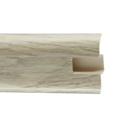 Пластиковый плинтус Royce №853 Дуб Супрема (58х22х2200мм) в Нефтекамске