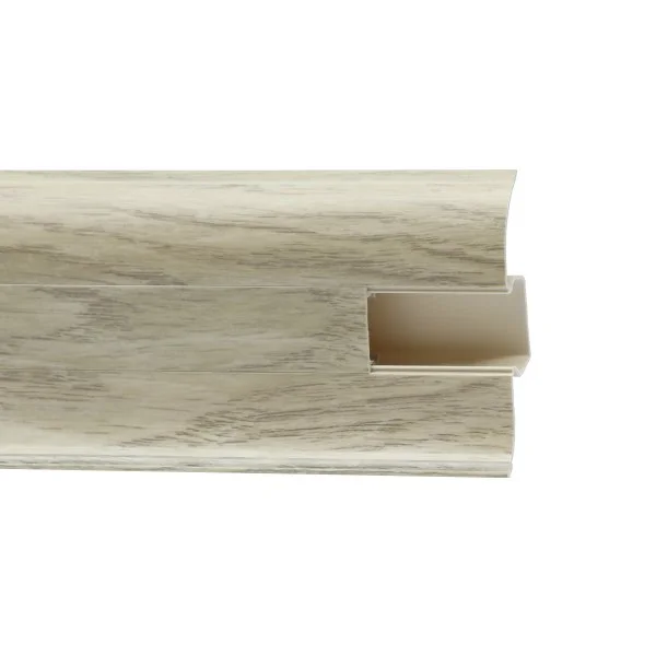 Пластиковый плинтус Royce №853 Дуб Супрема (58х22х2200мм) в Нефтекамске