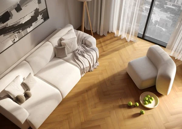 Паркетная доска Quartz Parquet Штучный паркет Тик Южноамериканский 44-400-71 в Нефтекамске