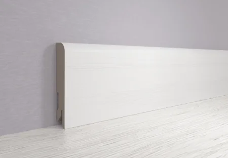 Плинтус MDF Bonkeel 24116 Белый (80х16х2400 мм) в Нефтекамске