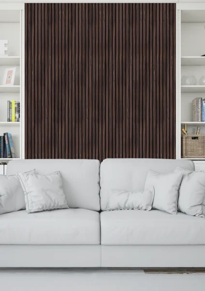 Декоративная панель для стен HiWood LV124 BR395K (120х12х2700мм) в Нефтекамске