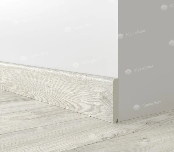 Кварцевый плинтус Alpine Floor Parquet Light 13-11 Снежный в Нефтекамске