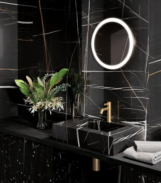 Керамогранит Italon Шарм Делюкс Сахара Нуар 80х80 (Натуральная и реттифицированная) в Нефтекамске