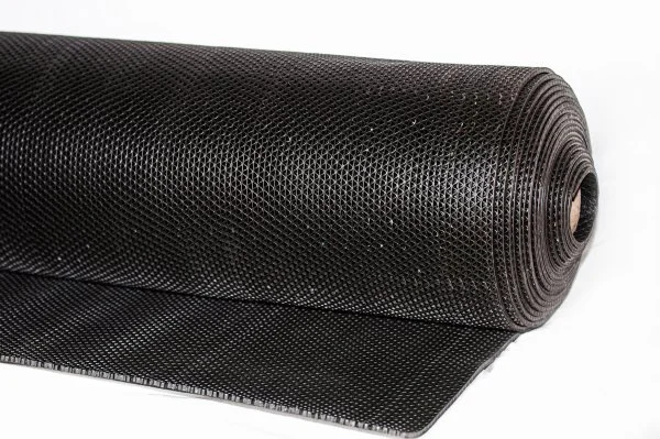 Грязезащитное рулонное покрытие ЗигЗаг Черный 5 мм (0,9 м) Китай в Нефтекамске