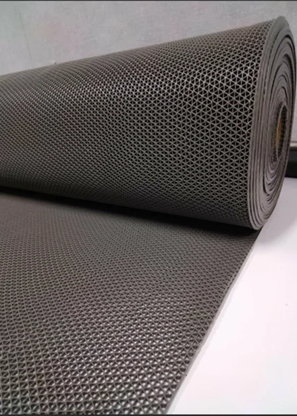 Грязезащитное рулонное покрытие ЗигЗаг Серый 5 мм (1,2 м) Китай в Нефтекамске