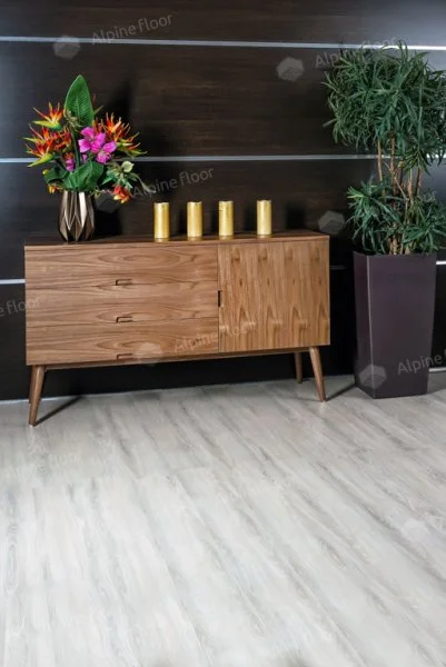 Кварц-виниловая плитка Alpine Floor Easy Line Дуб Снежный ЕСО 3-14 3 мм. 43 класс в Нефтекамске