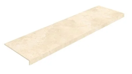 Керамогранит Coliseum Аурелия Уайт Ступень фронтальная (Натуральный, 33х120) в Нефтекамске