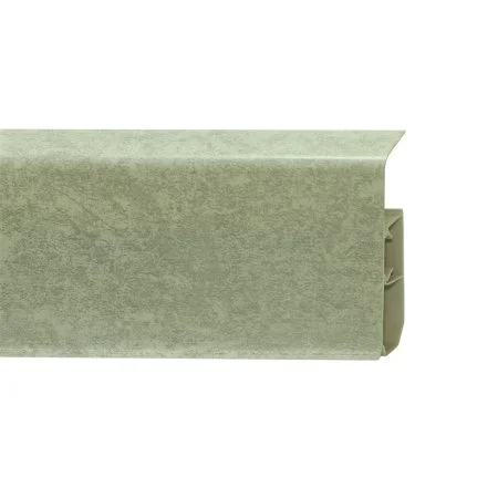 Пластиковый плинтус Royce №339 Мрамор Светлый (80х24х2200мм) в Нефтекамске