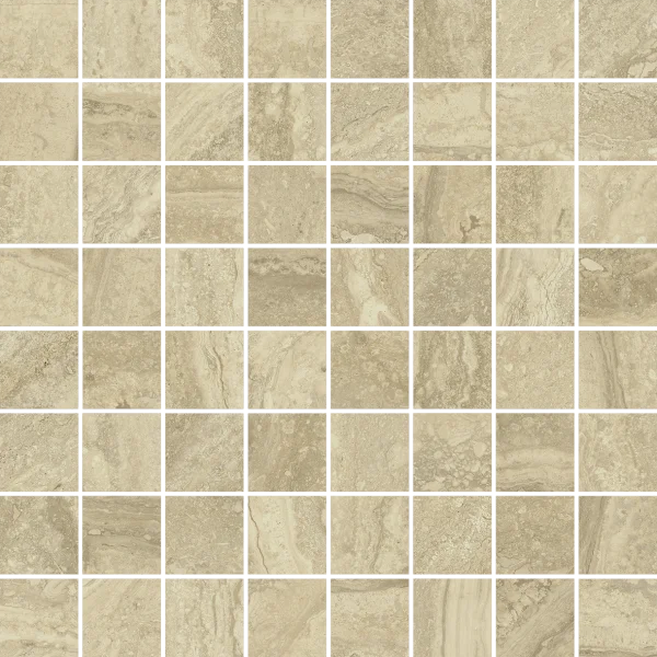 Керамогранит Italon Шарм Эдванс Травертино 29,2х29,2 мозаика (Люкс) в Нефтекамске