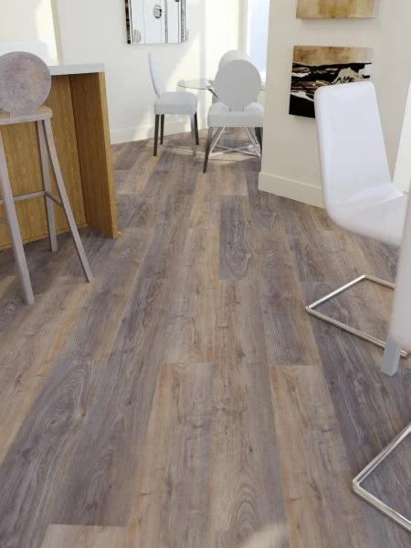 Кварц-виниловая плитка FineFloor Light Дуб Борда FF-1333 в Нефтекамске