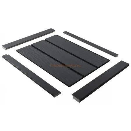 Финишный молдинг LF124A GR15K правый декорированный (42х12х2700мм) в Нефтекамске