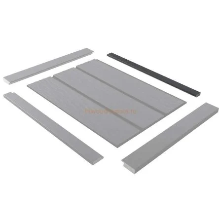 Финишный молдинг LF124B GR15K левый декорированный (31х12х2700мм) в Нефтекамске