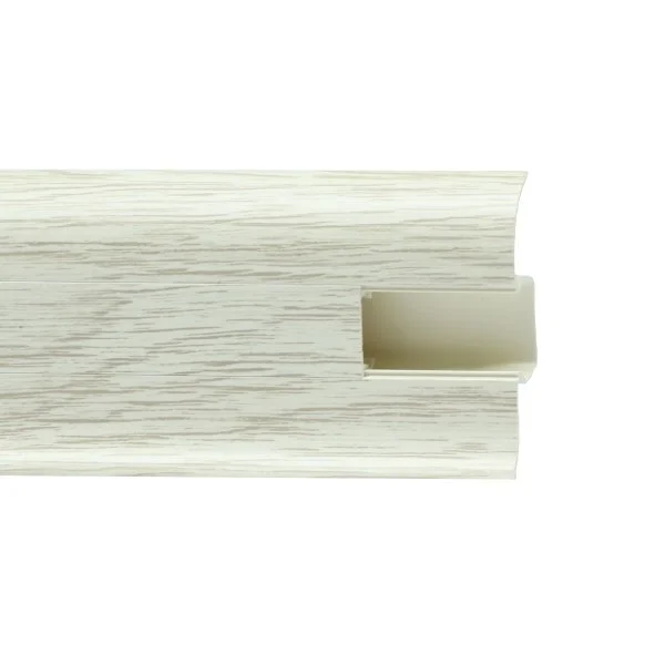 Пластиковый плинтус Royce №851 Дуб Льняной (58х22х2200мм) в Нефтекамске