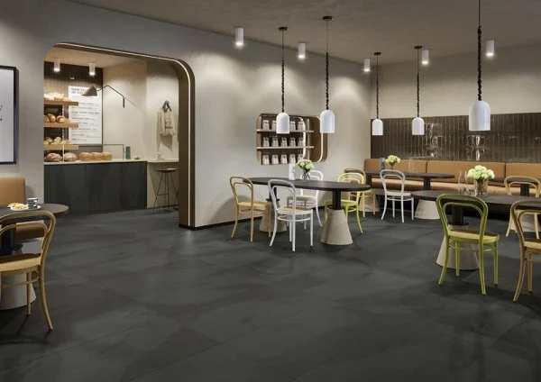 Керамогранит Coliseum Ардезия Блэк 60х120 (Натуральный и Реттифицированный) в Нефтекамске