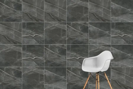 Керамогранит Vitra SityMarble Калакатта Блэк 60х60 (Лаппатированная и Реттифицированная) в Нефтекамске