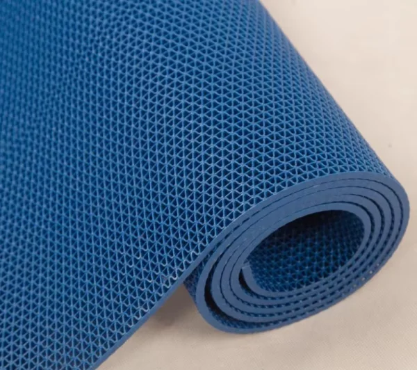 Грязезащитное рулонное покрытие ЗигЗаг Синий 4,5 мм (1,2 м) Китай в Нефтекамске