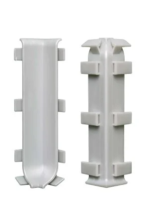 Внутренний угол Bonkeel ПЛ80 серый (ПВХ) в Нефтекамске