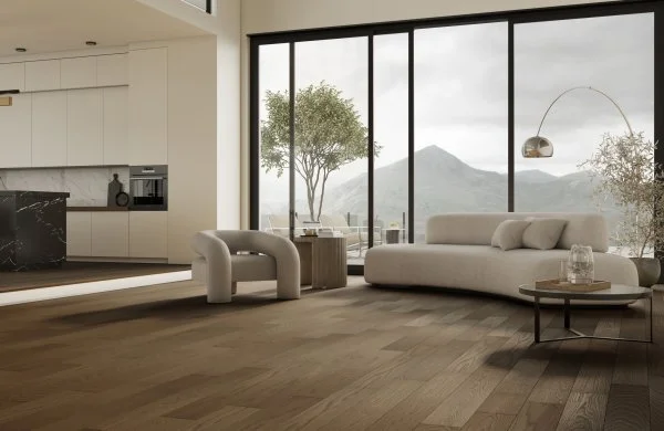 Паркетная доска Quartz Parquet Классик 7 мм Дуб Брауни 413 в Нефтекамске