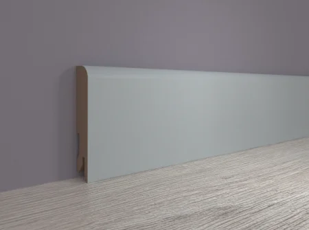 Плинтус MDF Bonkeel 24067 Скай Грей (80х16х2400 мм) в Нефтекамске