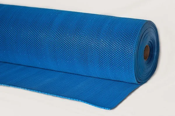 Грязезащитное рулонное покрытие ЗигЗаг Синий 4,5 мм (1,2 м) Китай в Нефтекамске