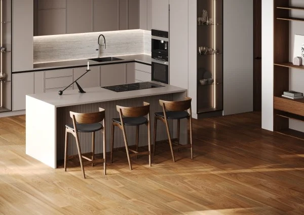 Паркетная доска Quartz Parquet Классик 5 мм Дуссия Африканская 550-63 в Нефтекамске