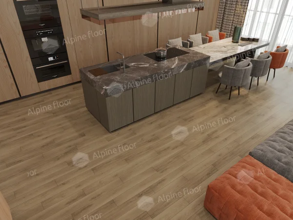 Каменно-полимерная плитка Alpine Floor Grand Sequoia Village Вайпуа ECO 11-1907 4мм, 43 класс в Нефтекамске