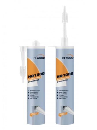 Монтажно-стыковочный клей HiWood HD1000 Белый 280 ml в Нефтекамске