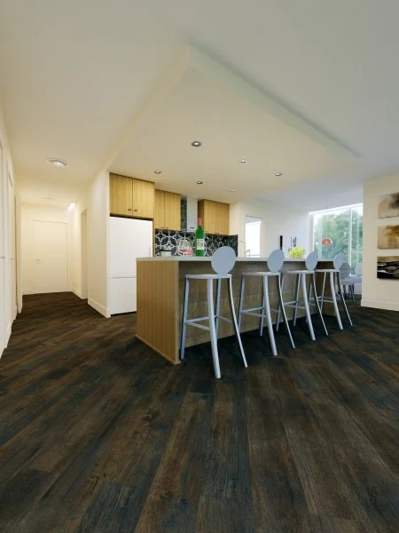 Кварц-виниловая плитка FineFloor Light Дуб Берген FF-1372 в Нефтекамске