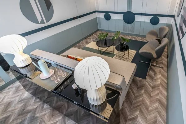 Пробковое покрытие CorkStyle Chevron Silver в Нефтекамске