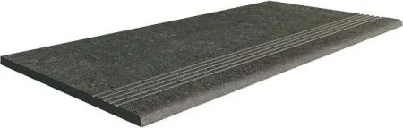 Керамогранит Italon Аурис Блэк ступень (Натуральная, 30х60) в Нефтекамске