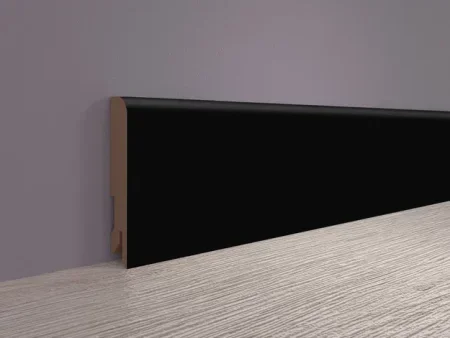 Плинтус MDF Bonkeel 24032 Чёрный Софт (100х16х2400 мм) в Нефтекамске