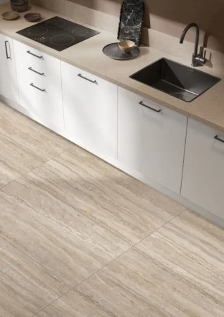 Керамогранит Vitra CityStone Травертин Линейный 60х120 (Натуральная и Реттифицированная) в Нефтекамске