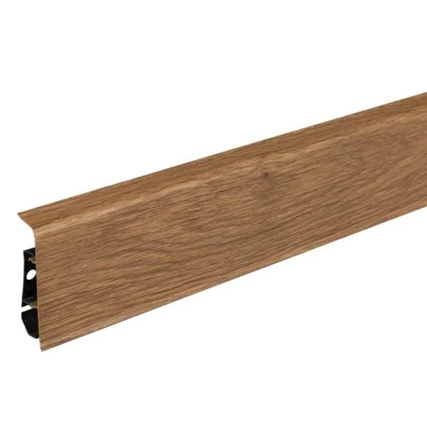 Плинтус пластиковый Arbiton INDO70 12 Дуб темный 2,5 м в Нефтекамске