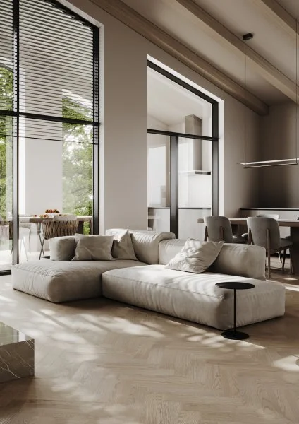 Паркетная доска Quartz Parquet Штучный паркет Дуб Пряная Ваниль 44-1258-05 в Нефтекамске