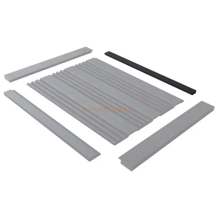 Финишный молдинг LF124B BK114K левый декорированный (31х12х2700мм) в Нефтекамске