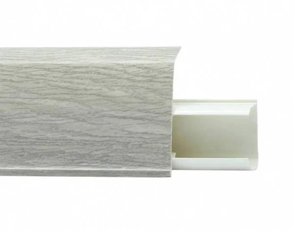 Пластиковый плинтус Royce №545 Дуб Париж (55х23х2200мм) в Нефтекамске