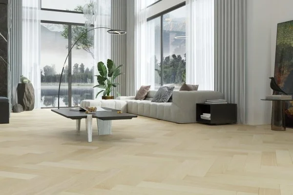 Паркетная доска Quartz Parquet Английская Ёлка Дуб Испанский 33-404 в Нефтекамске