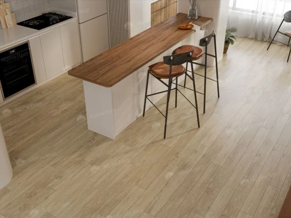 Каменно-полимерная плитка Alpine Floor Grand Sequoia Village Миндаль ECO 11-607 4мм, 43 класс в Нефтекамске