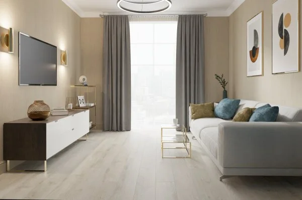 Ламинат Egger PRO 8/32 Дуб Кортина белый EPL034 в Нефтекамске