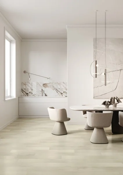 Паркетная доска Quartz Parquet Классик 7 мм Клён Американский Белый 400-56 в Нефтекамске