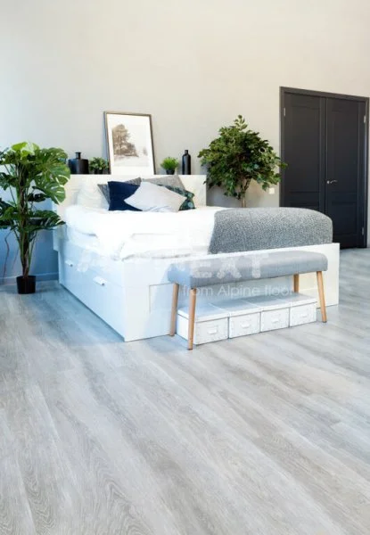 Кварц-виниловая плитка Alpine Floor Ultra Дуб Туманный ЕСО 5-26 2 мм. 34 класс в Нефтекамске