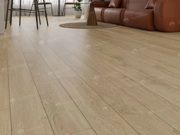 Каменно-полимерная плитка Alpine Floor Grand Sequoia Village Миндаль ECO 11-607 4мм, 43 класс в Нефтекамске